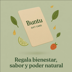 🎁 Tarjeta de Regalo Buntu – Regala bienestar, sabor y poder natural